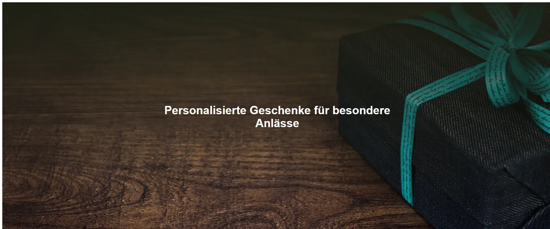 Personalisierte Geschenke für besondere Anlässe